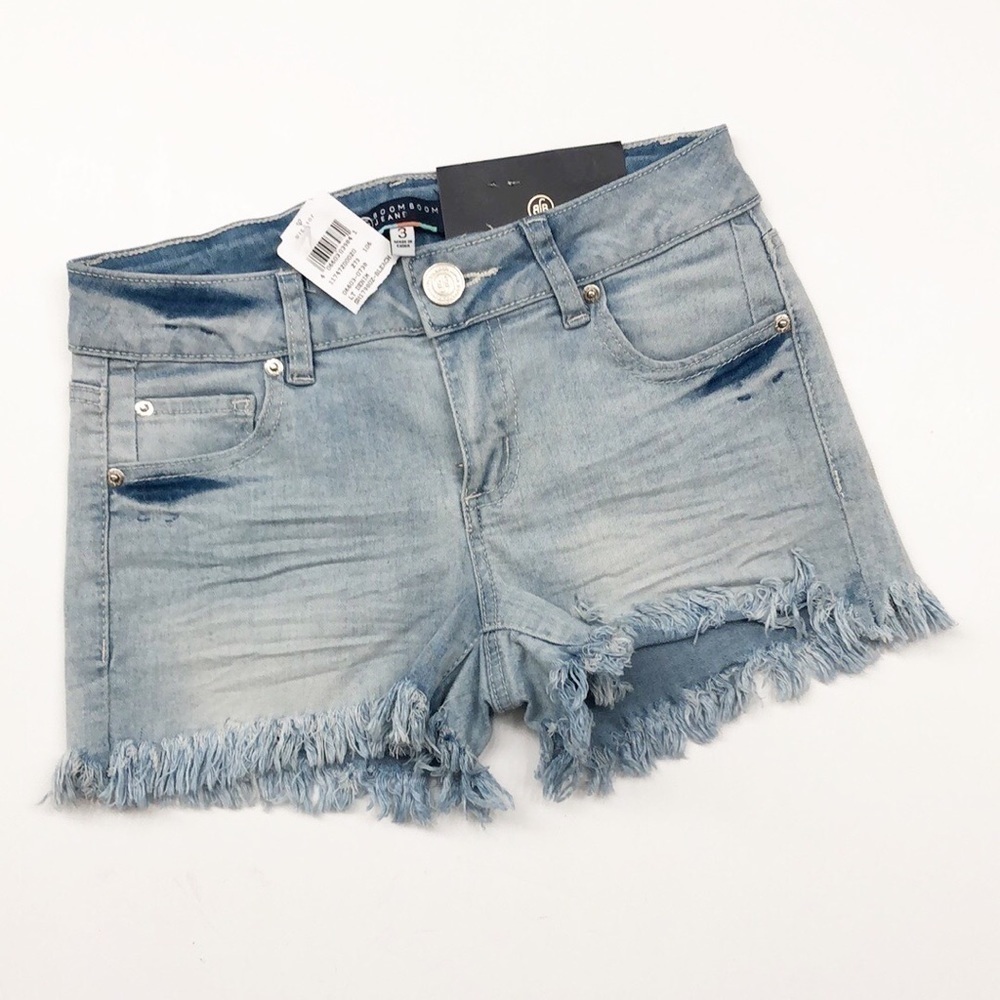 NEW Boom Boom Jeans raw hem shorts